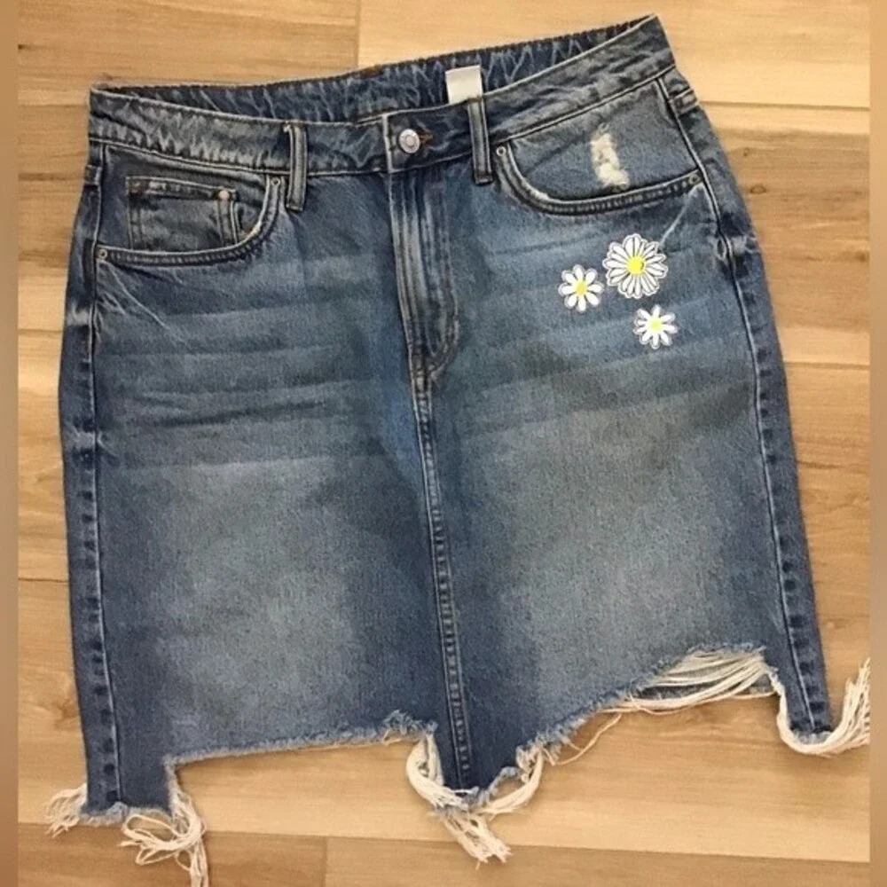 & Denim by H&M Jean Skirt 12